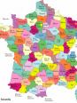Les départements et régions françaises