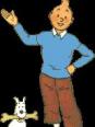 Tintin & Milou (personnages inconnus)