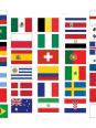 Les drapeaux du monde et les pays (Niveau 1)