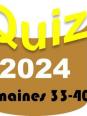 Semaines 33-40 - Questions d'actualité