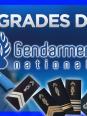Les grades de la gendarmerie française